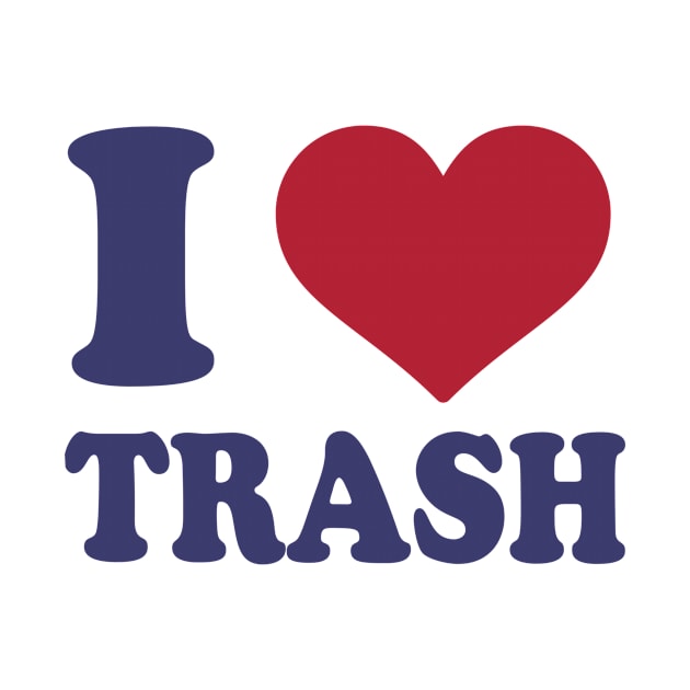 I heart Trash by Tiomio