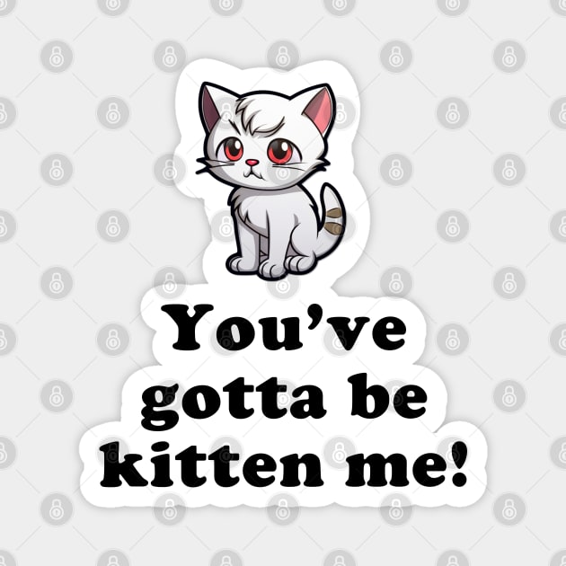 You've got to be Kitten me Magnet by Imagequest