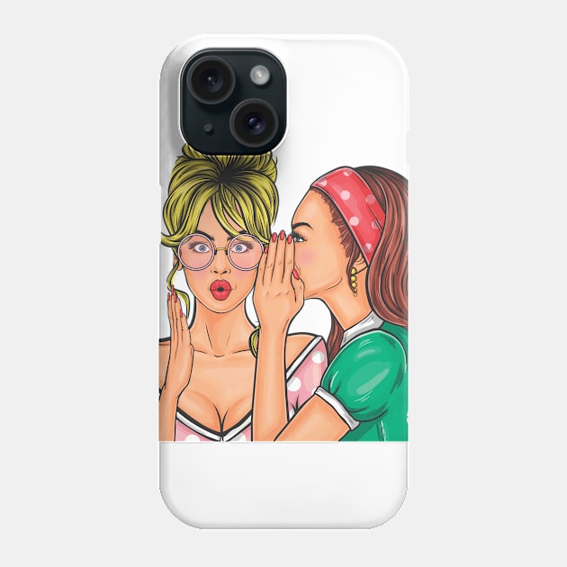 Big Gossip Phone Case by garte