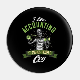 Accounting Funny Saying Accountant Gift Pin