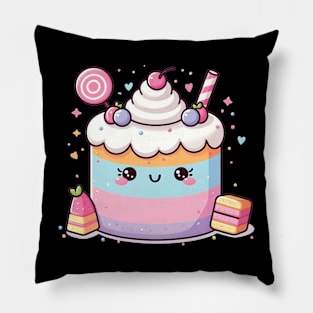 Kawaii Cake Pillow