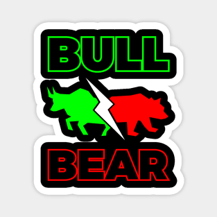 BULL AND BEAR Magnet