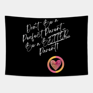 GenHeal Perfect Parent White Lettering Cursive Tapestry