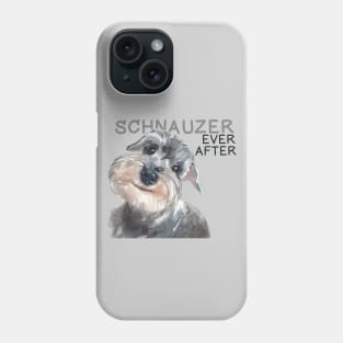 Schnauzer Ever After Phone Case