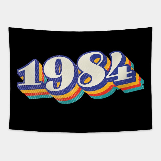 1984 Birthday Tapestry by Vin Zzep