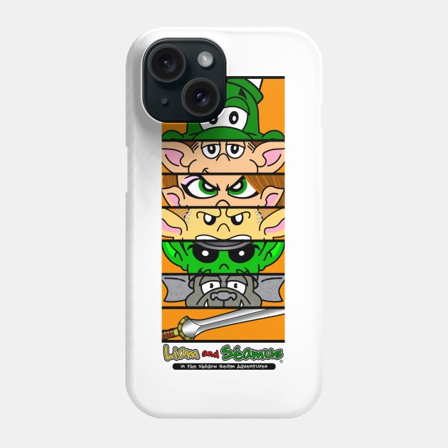 LSCB001 Character Boxes Phone Case by Thomas O'Briant