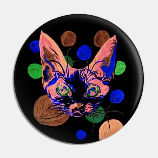 Rex Cat Pin