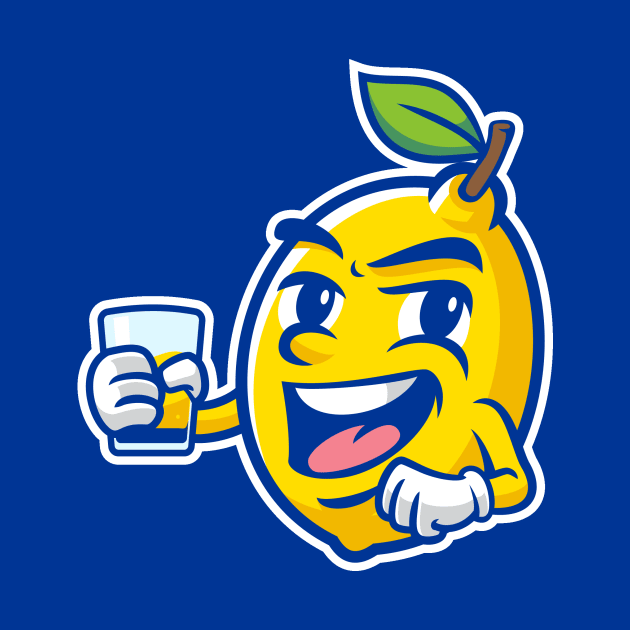 Happy Lemon Mascot by Gideon Graphic Forge