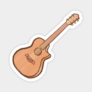 Acoustic guitar Magnet