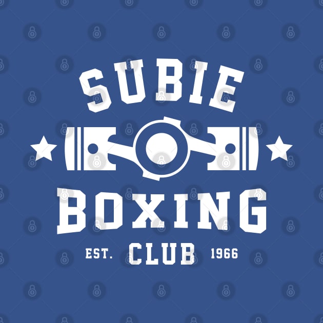 SUBIE BOXING CLUB by cowyark rubbark