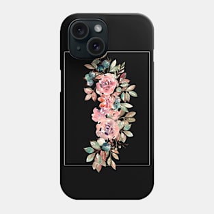 Bloom in a frame floral Phone Case