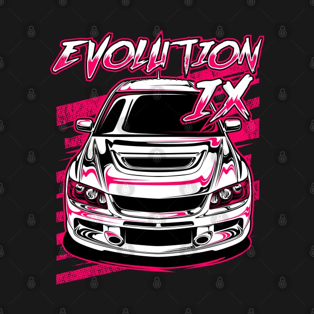 Lancer Evolution IX by idrdesign