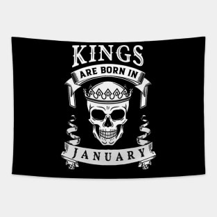 Kings Are Born In January Tapestry