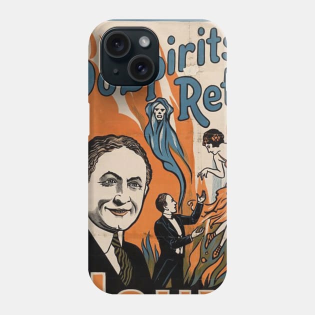 Houdini Show - Poster Phone Case by CozyCanvas