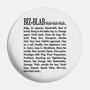 Biz-Blab Pin