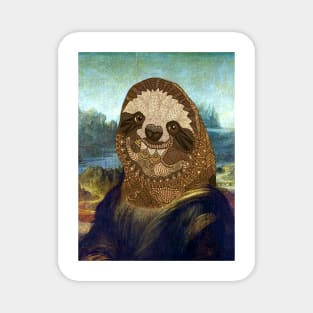 Sloth Lisa Magnet