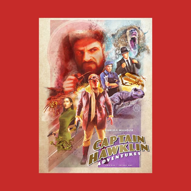 Captain Hawklin Adventures - Omnibus Volume One by Plasmafire Graphics