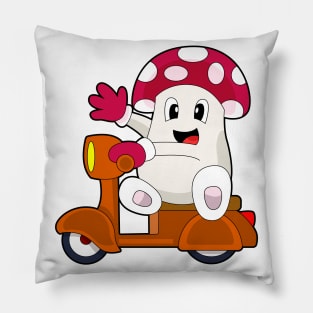 Mushroom Scooter Pillow