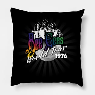 Bee Gees World Tour 1976 Pillow