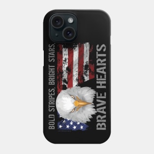 Brave American Hearts Phone Case