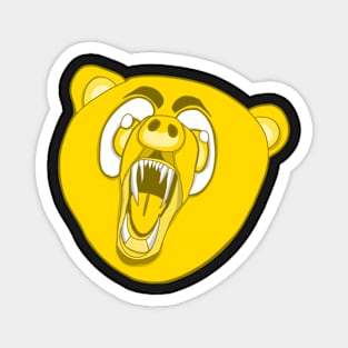 Yellow Bear Magnet