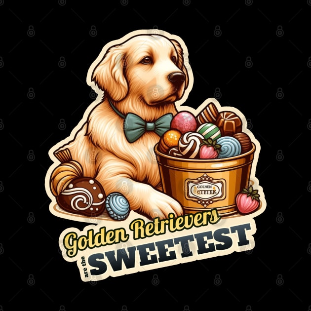 Confectioner Golden Retriever by k9-tee