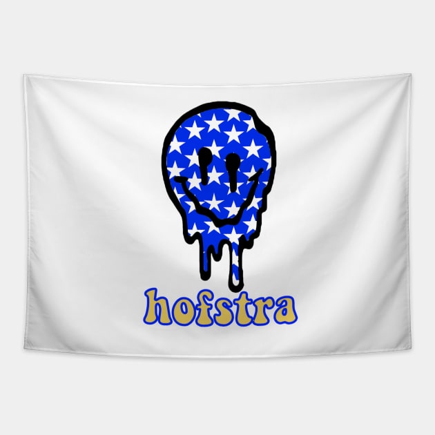 hofstra drippy smiley Tapestry by lolsammy910