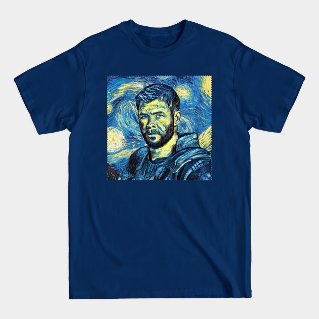Thor Van Gogh Style - Thor - T-Shirt Thor Van Gogh Style - Thor - T-Shirt