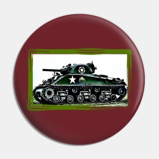 M4 Sherman Tank Pin