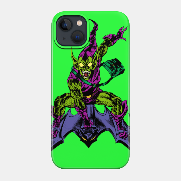 Gliding Goblin - Spider Man - Phone Case