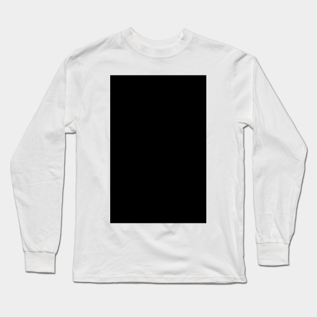 long sleeve black plain