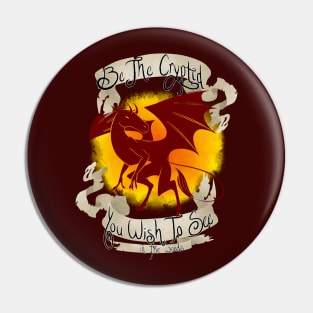 Inspirational Jersey Devil Pin