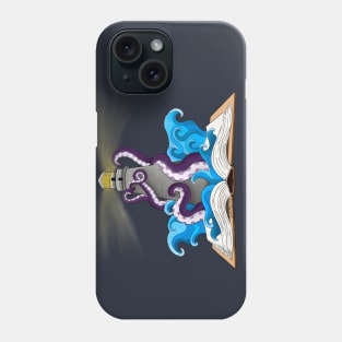 Lighthouse and the Kraken Phone Case