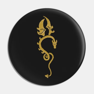 Yellow dragon Pin