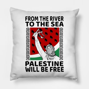 From the River To the Sea Plestine will be free Pillow