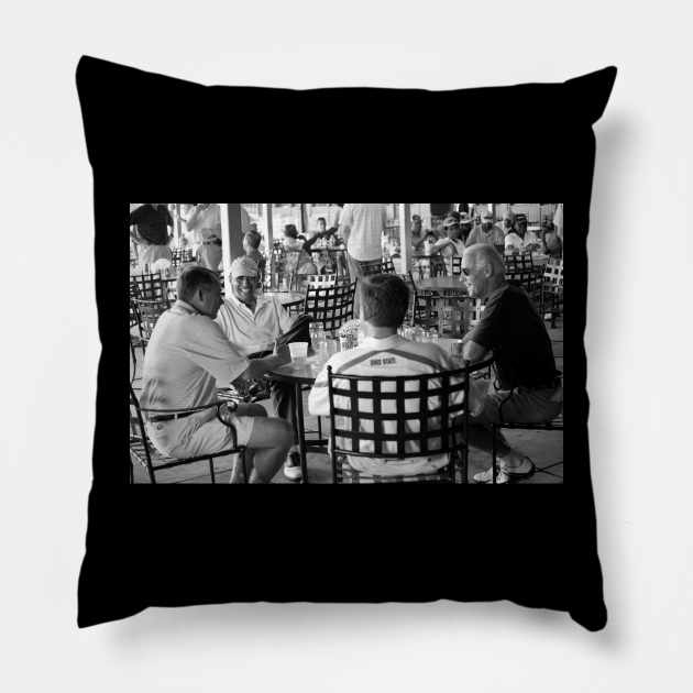 Boehner, Obama, Kasich and Biden Pillow by Soriagk