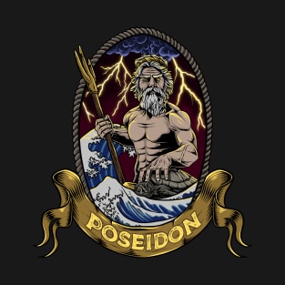 Poseidon of kanagawa T-Shirt