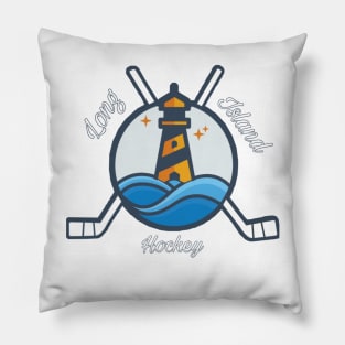 Long Island Hockey Pillow