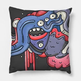 Avant-garde abstract Pillow