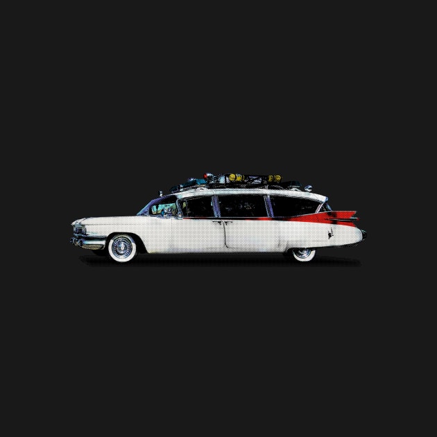 Ghostbusters Cadillac by markvickers41