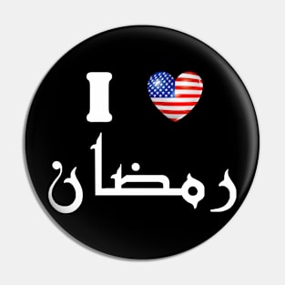 American Muslim Love Ramadan Pin