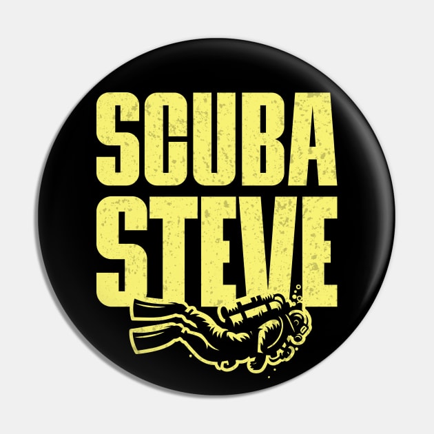 Scuba Steve //// Typography Design Pin by Trendsdk