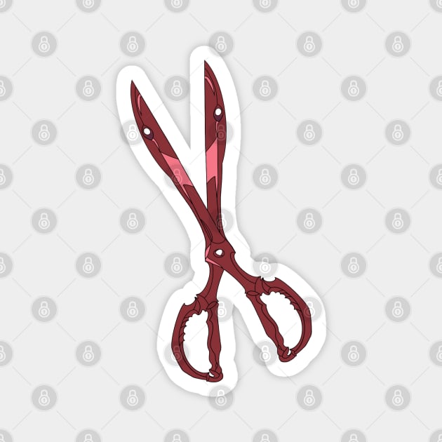 Scissors Magnet by maplefoot