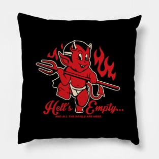 Devil and humor Pillow