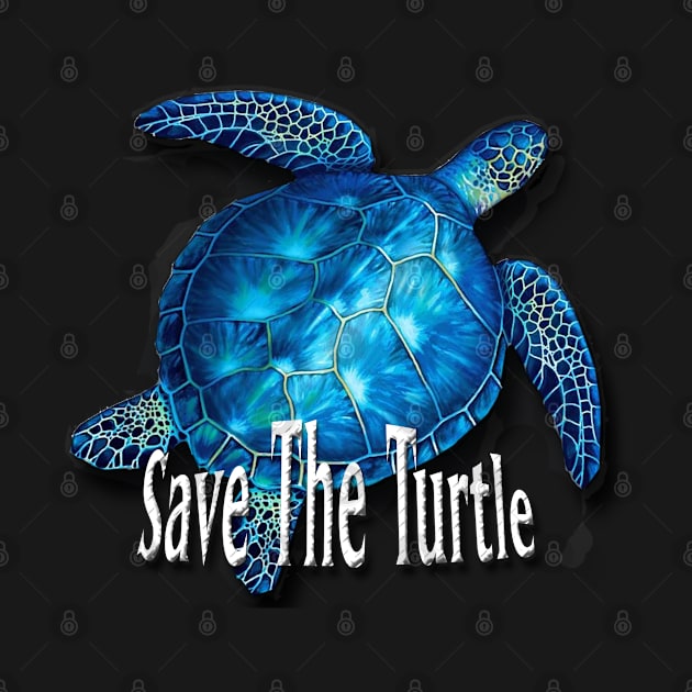 save the turtle by Sonia Jones Emporrium of unique designs 