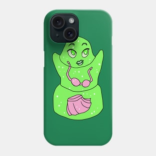 Slime Girl in Bikini CHIBI MONSTER GIRLS Series I Phone Case