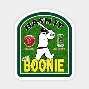 OG CRICKET - David Boon - BASH IT LIKE BOONIE Magnet