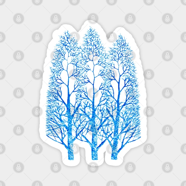 pine trees Magnet by Banyu_Urip