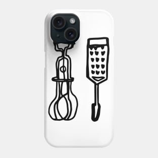 Retro Kitchen Utensils Phone Case