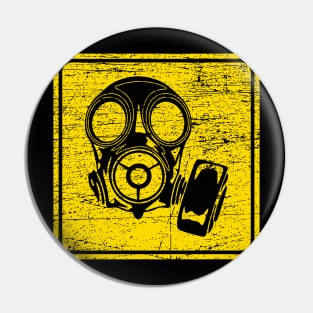 Hazard Environment Sign Pin